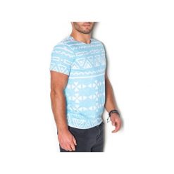 T-shirt Atol. Niebieskie t-shirty męskie Beyounique, z nadrukiem. Za 97.00 zł.