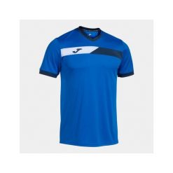 Jersey Joma. Niebieskie t-shirty sportowe męskie Joma, bez wzorów, z jersey, sportowe, bez ramiączek. W wyprzedaży za 108.15 zł.