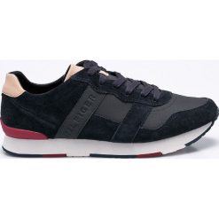 Tommy Hilfiger - Buty. Czarne buty sportowe na co dzień męskie Tommy Hilfiger, z gumy, sportowe. W wyprzedaży za 349.90 zł.