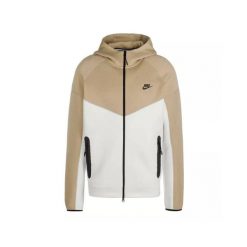 Kurtka Mężczyzna Nike Tech Windrunner biały. Brązowe kurtki męskie Nike, m, bez wzorów, sportowe, bez ramiączek, bez kaptura. Za 551.05 zł.