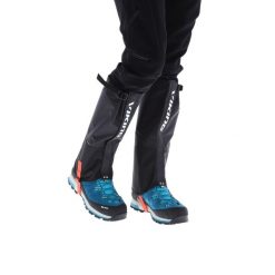 Stuptuty trekkingowe Viking Kanion. Czarne buty zimowe męskie Viking, bez wzorów, sportowe, bez obcasa, bez zapięcia. Za 69.99 zł.