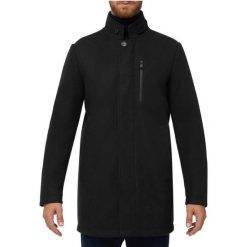 Kurtka GEOX M MONREALE Czarny. Czarne kurtki męskie Geox, m, bez wzorów, z tkaniny, bez ramiączek, bez kaptura. Za 698.99 zł.