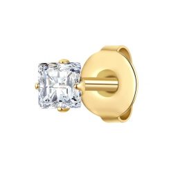 True Rebels Kolczyki Stal nierdzewna Żółte złoto Biżuteria męska 1 ct Męskie. Żółta biżuteria dla mężczyzn True Rebels, z materiału, z cyrkonią, pozłacane. Za 119.99 zł.