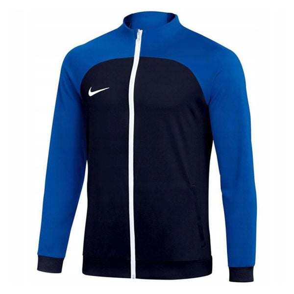 Męska Kurtka Dresowa Academy Pro DriFIT. Niebieskie kurtki męskie Nike, m, bez wzorów, z dresówki, sportowe, bez ramiączek, bez kaptura. Za 256.99 zł.