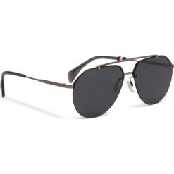Okulary przeciwsłoneczne TOMMY HILFIGER - 1598/S Dk Ruthenium KJ1. Czarne okulary przeciwsłoneczne męskie Tommy Hilfiger, bez wzorów, z tworzywa sztucznego. W wyprzedaży za 449.00 zł.