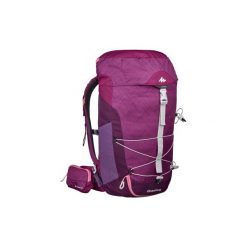 Plecak turystyczny MH100 30 l. Fioletowe plecaki męskie QUECHUA. Za 129.99 zł.