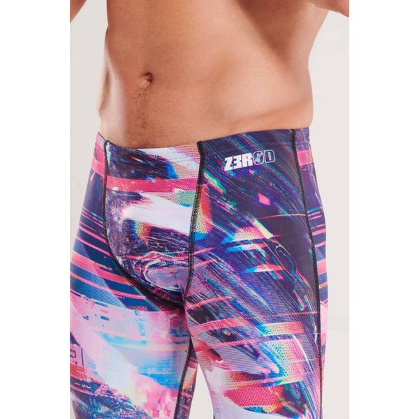 Spodenki treningowe do kolan Zerod Glitcher - jammery. Szorty sportowe męskie ZEROD, bez wzorów, sportowe. Za 215.00 zł.