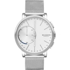 Skagen Connected HAGEN CONNECTED Zegarek silvercoloured. Szare, analogowe zegarki męskie Skagen Connected. Za 839.00 zł.