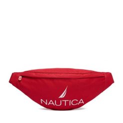 Nerka Nautica. Czerwone saszetki męskie Nautica, bez wzorów, małe. Za 59.99 zł.