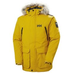 Parka Helly Hansen Reine. Żółte parki męskie Helly Hansen, bez wzorów, bez kaptura. W wyprzedaży za 1,157.50 zł.