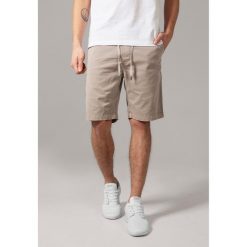 Szorty Urban Classic stretch twill jogg. Białe szorty męskie Urban Classics, bez wzorów. Za 175.50 zł.