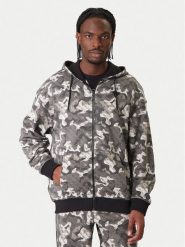 Guess Bluza Z6RQ04 K9YI1 Szary Regular Fit. Szare bluzy rozpinane męskie Guess, m, z aplikacjami, z bawełny, bez ramiączek, bez kaptura. Za 439.99 zł.