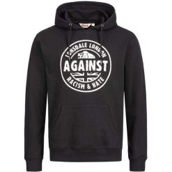 Bluza z kapturem Lonsdale Linford. Czarne bluzy nierozpinane męskie Lonsdale, m, bez wzorów, bez ramiączek, z kapturem. Za 190.35 zł.