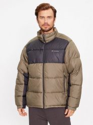 Columbia Kurtka zimowa Pike Lake™ II Jacket Khaki Regular Fit. Brązowe kurtki męskie Columbia, na zimę, m, bez wzorów, z syntetyku, bez ramiączek, bez kaptura. Za 429.99 zł.