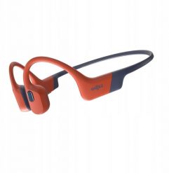 Słuchawki bezprzewodowe kostne Shokz OpenSwim Pro Red. Czerwone słuchawki bluetooth SHOKZ. Za 900.99 zł.