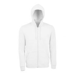 Bluza Z Kapturem Dla Dorosłych Unisex Stone. Białe bluzy nierozpinane męskie SOL'S, m, bez wzorów, z kapturem. Za 105.99 zł.