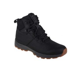 Trapery męskie, Columbia Landroamer Explorer WP. Czarne buty zimowe męskie Columbia, bez wzorów, ze skóry, sportowe, bez obcasa, bez zapięcia. Za 545.00 zł.