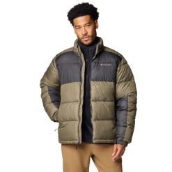 Kurtka sportowa męska Pike Lake II Jacket. Zielone kurtki treningowe męskie Columbia, m, bez wzorów, z poliesteru, bez kaptura, do biegania. Za 499.99 zł.