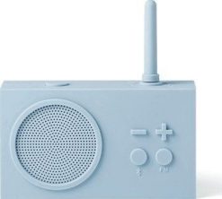 Radio Lexon LEXON FM radio and wireless speaker TYKHO3 Portable, Wireless connection, Light Blue, Bluetooth. Niebieskie radia Lexon. Za 208.83 zł.