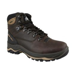 Buty trekkingowe męskie, Grisport Marrone Dakar. Niebieskie buty trekkingowe męskie Grisport, bez wzorów, sportowe, bez obcasa, bez zapięcia. Za 515.00 zł.