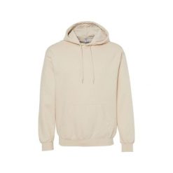 Bluza Z Kapturem Dla Dorosłych Unisex Softstyle Fleece Midweight. Brązowe bluzy nierozpinane męskie GILDAN, m, bez wzorów, bez ramiączek, z kapturem. Za 146.99 zł.