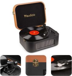Gramofon w walizce RP315 Audizio HQ BT czarny one size. Czarne gramofony Audizio. Za 549.00 zł.