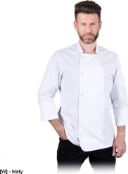 R.E.I.S. MEZZO - Bluza kucharska z długim rękawem, męska, tkana S. Bluzy nierozpinane męskie R.E.I.S., m, bez wzorów, bez ramiączek, bez kaptura. Za 87.95 zł.