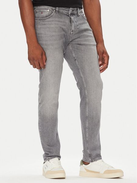 Tommy Jeans Jeansy Austin DM0DM21231 Szary Slim Fit. Szare jeansy męskie Tommy Jeans, bez wzorów, z bawełny. Za 369.99 zł.