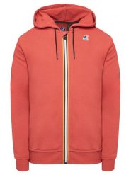 K-Way Bluza Arnel K4115ZW Czerwony Regular Fit. Czerwone bluzy rozpinane męskie K-Way, m, bez wzorów, z bawełny, bez ramiączek, bez kaptura. Za 349.99 zł.