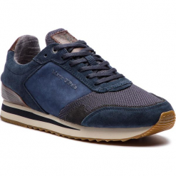 Sneakersy MARC O'POLO - 807 24363501 600 Navy 890. Niebieskie buty sportowe na co dzień męskie Marc O'Polo, z materiału, klasyczne. Za 389.00 zł.