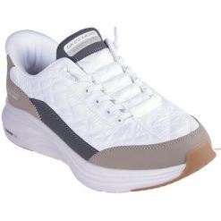 Buty sportowe męskie Skechers Contour Foam Cozy. Białe buty trekkingowe męskie Skechers, bez wzorów, z syntetyku, bez zapięcia, trekkingowe, skechers sport. Za 390.00 zł.