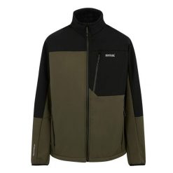 Męska Kurtka Soft Shell Mountdale. Zielone kurtki męskie Regatta, m, bez wzorów, sportowe, bez ramiączek, bez kaptura. Za 165.99 zł.