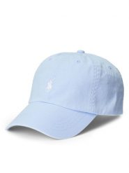 Polo Ralph Lauren Czapka z daszkiem 710667709082 Błękitny. Niebieskie czapki męskie Polo Ralph Lauren, bez wzorów, z bawełny. Za 289.99 zł.