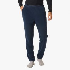 Spodnie Polarowe narciarskie męskie Swedemount Geilo Fleece Pants II. Niebieskie spodnie na co dzień męskie SWEDEMOUNT, bez wzorów, z polaru, narciarskie. Za 129.99 zł.