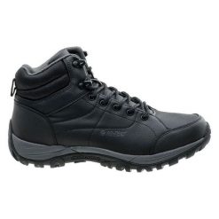 Buty outdoorowe męskie Hi-Tec Canori Mid, Rozmiar buta 41. Brązowe buty trekkingowe męskie Hi-tec, bez wzorów, bez zapięcia. Za 169.99 zł.