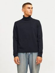 Jack & Jones Golf Basic 12258051 Granatowy Regular Fit. Niebieskie kardigany męskie Jack & Jones, m, bez wzorów, z bawełny, bez ramiączek. Za 69.99 zł.