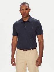 Baldessarini Polo B4 10044.5190 Granatowy Regular Fit. Niebieskie koszulki polo męskie Baldessarini, m, bez wzorów, z bawełny, bez kołnierzyka, bez ramiączek. Za 319.99 zł.