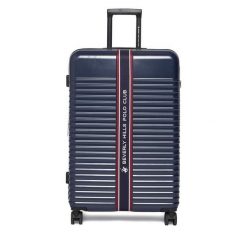 Walizka duża Beverly Hills Polo Club. Niebieskie walizki męskie Beverly Hills Polo Club, bez wzorów, duże. Za 399.99 zł.