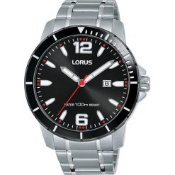 Zegarek Lorus RH959JX9 męski srebrny. Szare zegarki męskie Lorus, srebrne. Za 249.00 zł.