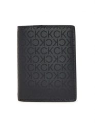 Calvin Klein Portfel Ck Sleek Bifold 7Cc W/Coin K50K512866 Czarny. Czarne portfele męskie Calvin Klein, bez wzorów, z materiału. Za 179.99 zł.