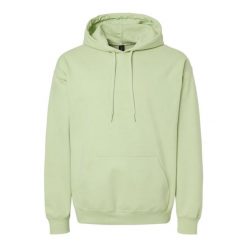 Bluza Z Kapturem Dla Dorosłych Unisex Softstyle Fleece Midweight. Zielone bluzy nierozpinane męskie GILDAN, m, bez wzorów, bez ramiączek, z kapturem. Za 78.99 zł.