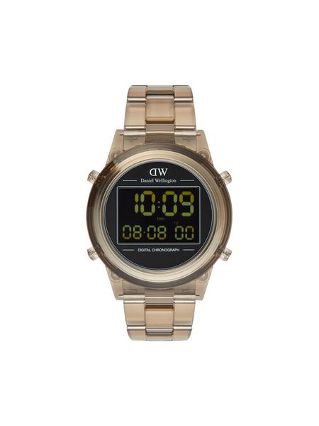 Daniel Wellington Zegarek DW00100767 Brązowy. Brązowe, cyfrowe zegarki męskie Daniel Wellington. Za 559.99 zł.