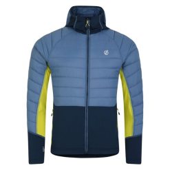 Męska Kurtka Hybrydowa Descending. Niebieskie kurtki męskie Dare 2B, l, bez wzorów, z puchu, sportowe, bez ramiączek, bez kaptura. Za 146.99 zł.