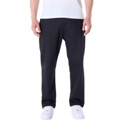 Spodnie chino New Era. Czarne eleganckie spodnie męskie New Era, bez wzorów. Za 349.50 zł.