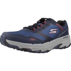 Buty SKECHERS GO RUN TRAIL 2.0 Niebieski. Niebieskie buty do biegania męskie Skechers, bez wzorów, ze skóry, bez zapięcia. Za 342.00 zł.