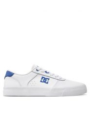 DC Shoes Sneakersy Teknic ADYS300763 Biały. Białe buty sportowe na co dzień męskie DC Shoes, m, bez wzorów, ze skóry, bez ramiączek, bez kaptura. Za 269.99 zł.