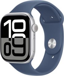 Smartwatch Apple Watch Series 10 OLED 46 mm Cyfrowy 416 x 496 px Ekran dotykowy Srebrny Wi-Fi GPS. Szare zegarki smartwatch Apple. Za 1,936.99 zł.