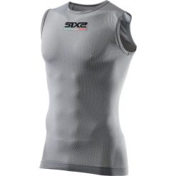 Podkoszulek rowerowy SMX. Szare t-shirty sportowe męskie SIXS, s, bez wzorów, ze skóry, sportowe, bez ramiączek. Za 224.00 zł.