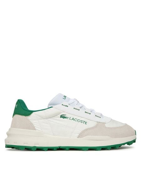 Lacoste Sneakersy 750SMA0087 Biały. Białe buty sportowe na co dzień męskie Lacoste, m, bez wzorów, ze skóry, bez ramiączek, bez kaptura. Za 339.99 zł.