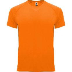 Męska Koszulka Sportowa Z Krótkim Rękawem Bahrain. Brązowe t-shirty sportowe męskie ROLY, l, bez wzorów, sportowe, bez ramiączek. Za 25.99 zł.